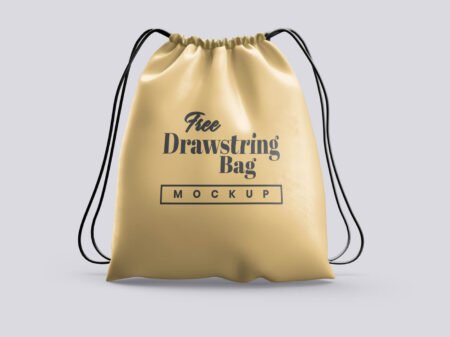 Drawstring-Bag-Mockup