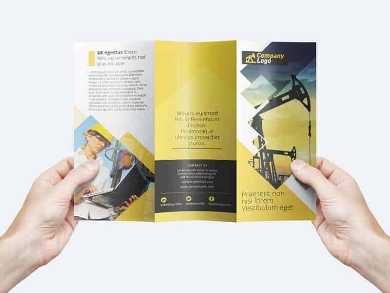 Free Trifold flyer Template