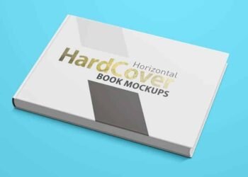 Landscape Hardcover Book Mock ups