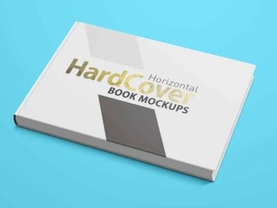 Landscape Hardcover Book Mock ups