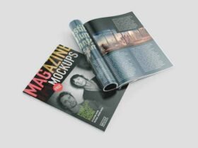 Free Magazine Mockups v2