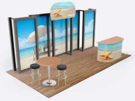 Free Tradeshow Booth Mockups