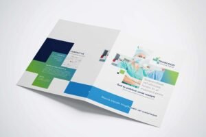 Half Fold Surgical Brochure Template