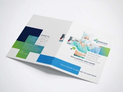 Half Fold Surgical Brochure Template