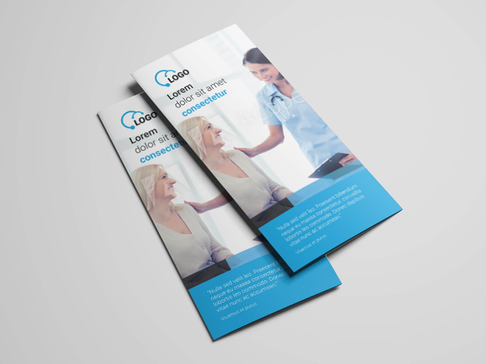 Health Medicare Tri-fold Flyer Template