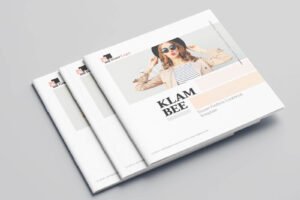 KLAMBEE – Square Fashion Lookbook Template