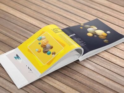 07 Landscape hardcover Book Mockup