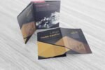 Large Double Gate Fold Brochure Mockups 08
