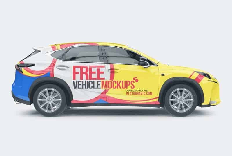 Free Vehicle Mockups