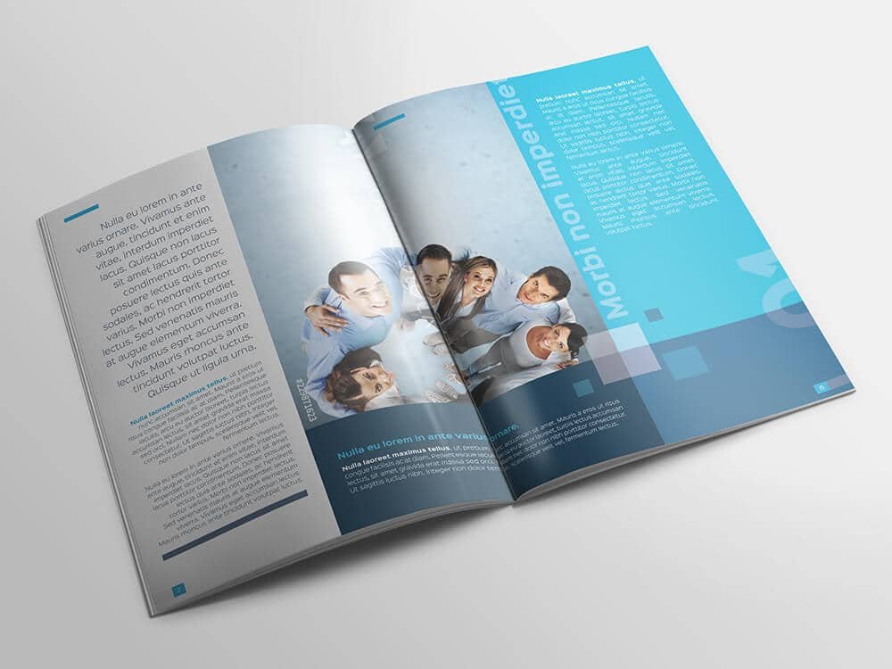 Multipurpose A4 Brochure Catalog Design Template 05