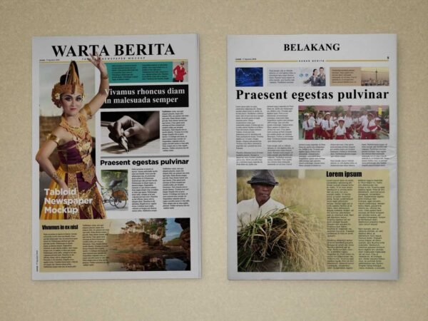 Newspaper Mockup