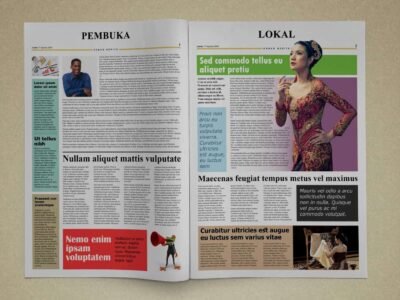 Newspaper Mockup 02