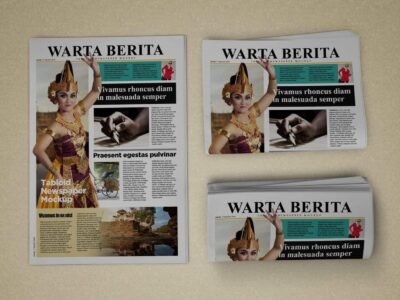 Newspaper Mockup 03