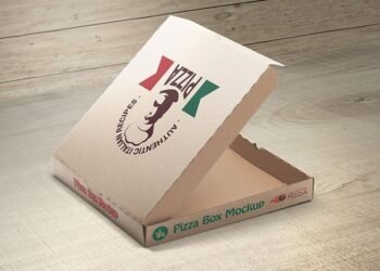 Pizza Box Mockup