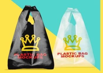 Free Plastic Bag Mock ups