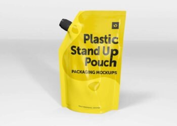 Pouch Packaging Mockups