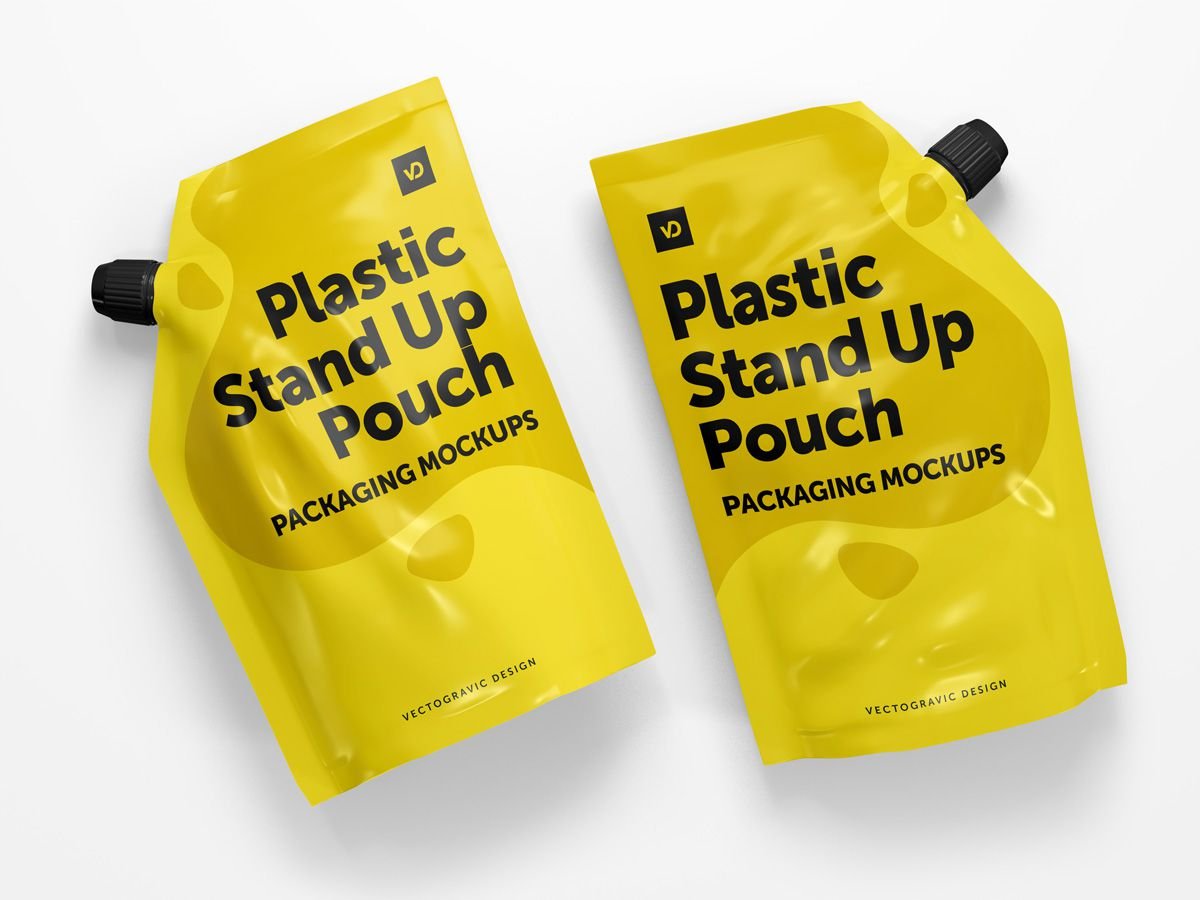 Pouch Packaging Mockups