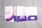 Pocket Folder Mockups with CD 9.5- x 12