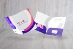 Pocket Folder Mockups with CD 9.5- x 12