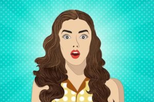 Retro Girl Illustration