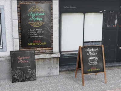 Signboard-Menu-Mockups