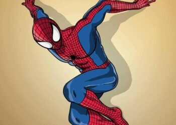 Spiderman-Cartoon-Illustration