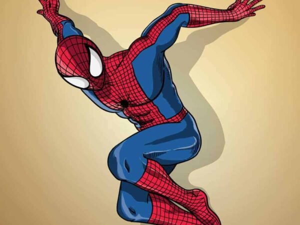 Spiderman-Cartoon-Illustration
