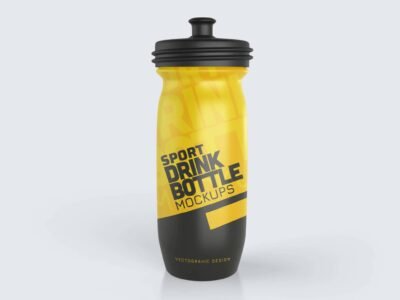 Sports Drink Bottle Mockups