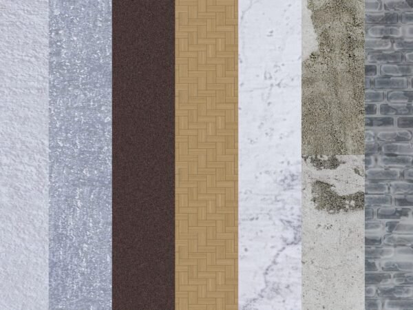 Textures - A4-Landscape-Wall-Calendar-Mockups