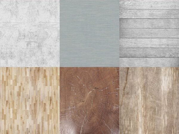 Hexagon Trifold Brochure Mockups