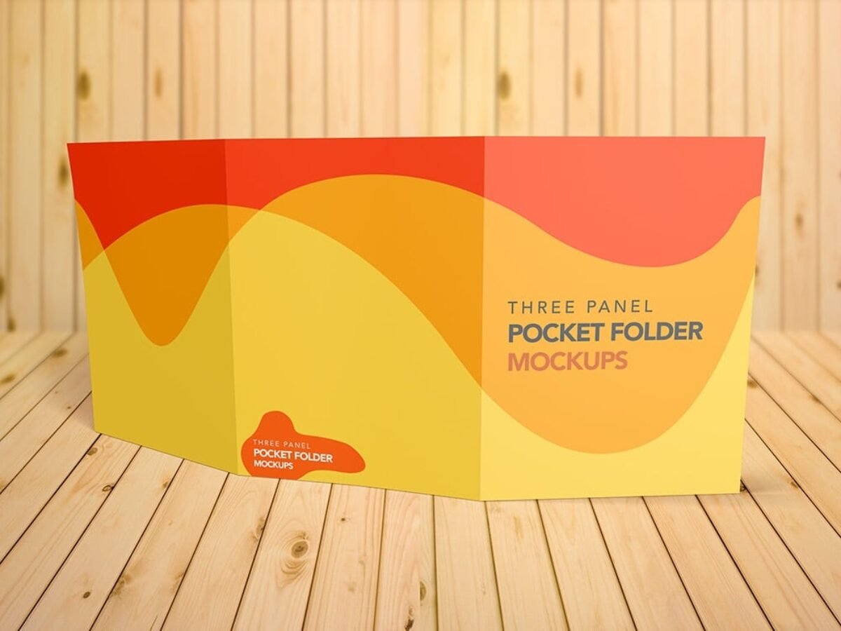 Three Panel Presentation Folder 9"x12"