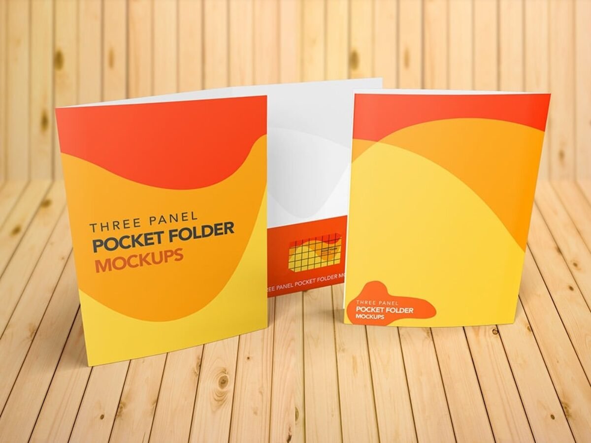 Three Panel Presentation Folder 9"x12"