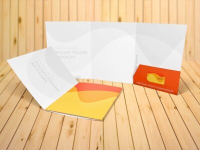 Three Panel Presentation Folder 9