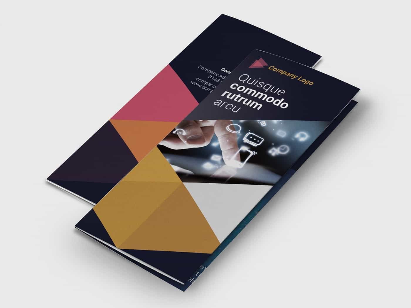 Tri-fold IT Technology Flyer Template