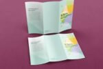 Trifold Brochure Mockups 8.5x11 size