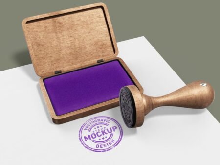 Wood-Rubber-Circle-Stamp-Mockup