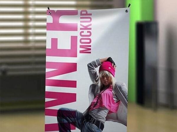 X Banner Mockup