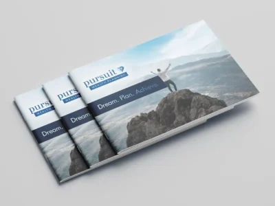 Pursuit Wealth Planning Booklet Design