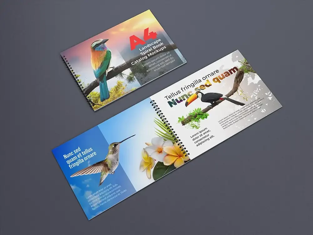  A4-Landscape-Spiral-Book-Catalog-Mockups 