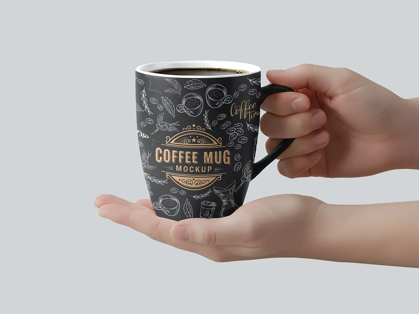 Free Coffee Mug Mockups 3 coffee mug mockup