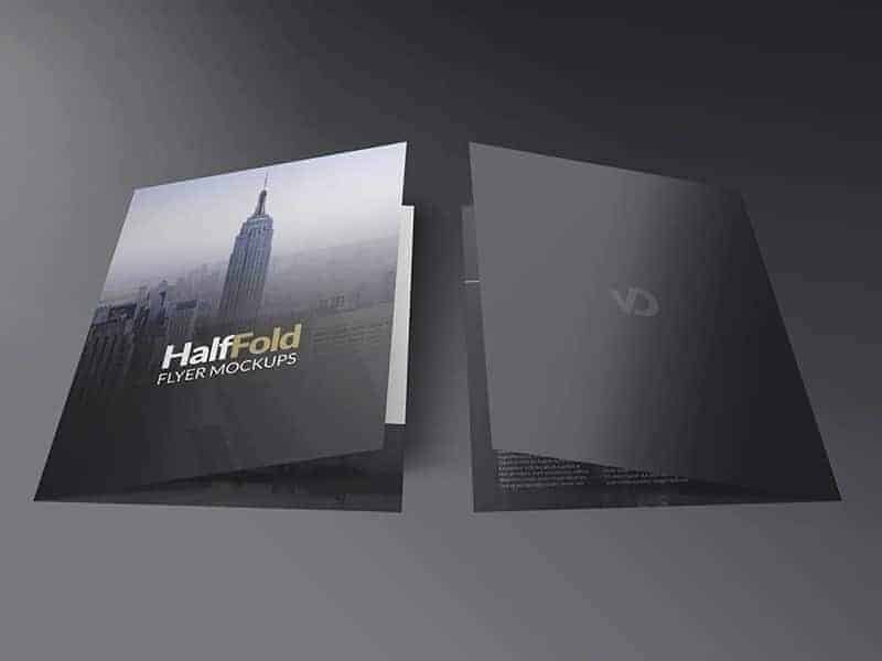 Free-Half-fold-Flyer-Mockup