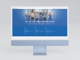 Modern Educational Google Site Design