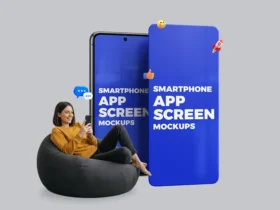 Smartphone App Screen Mockups