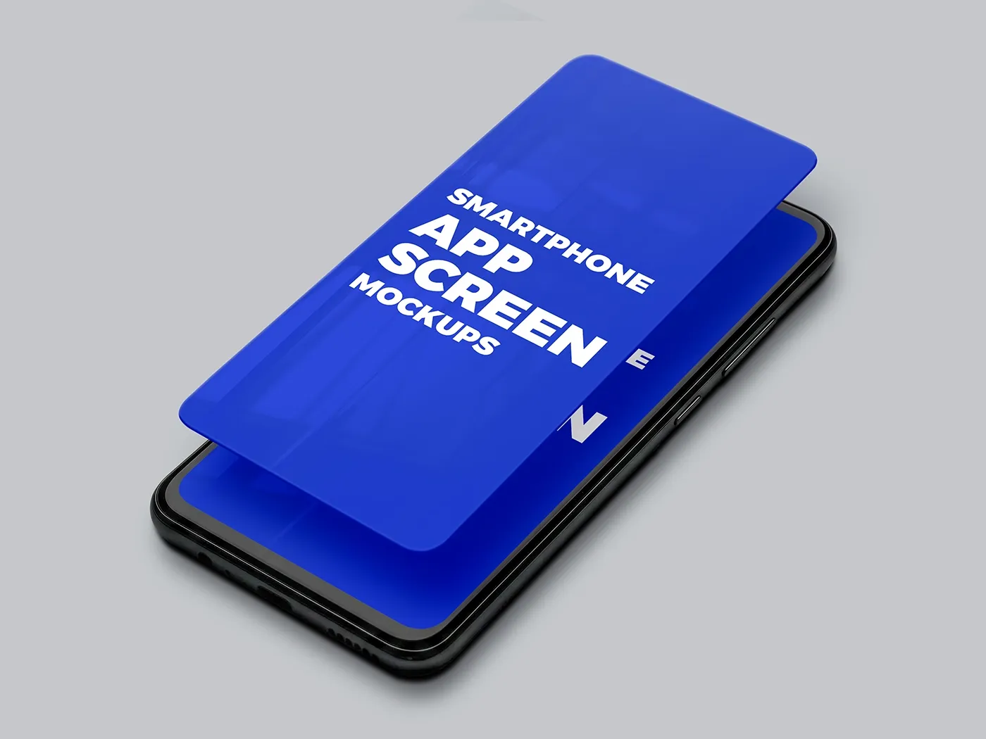 Smartphone App Screen Mockups