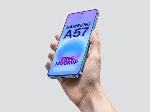 Smartphone Samsung A57 Mockups