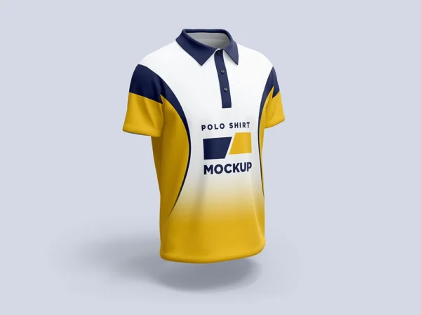 free polo shirt mockups