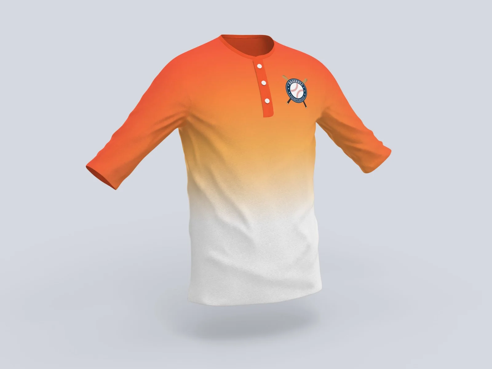 three-quarter-Sleeve-Shirt-Mockups-Front